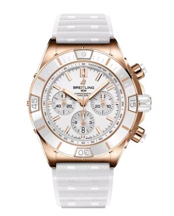 Review Breitling Super Chronomat B01 44 Replica watch RB01364A1G1S1 - Click Image to Close